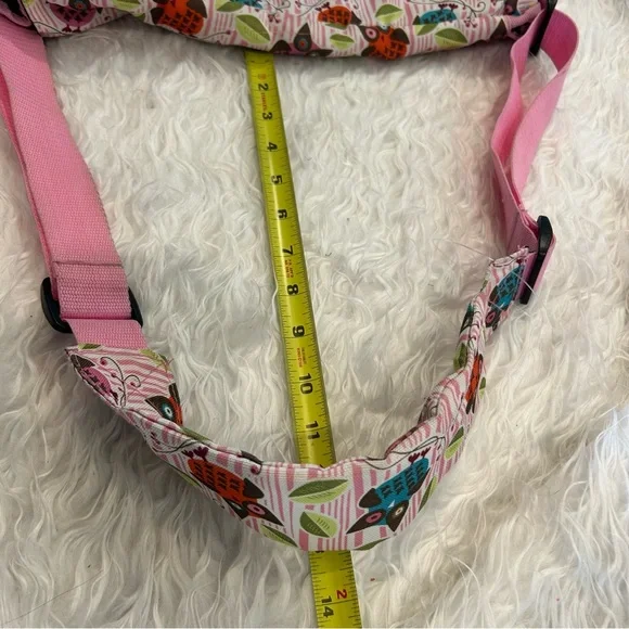 Wildkin Whimsical Owl Messenger Bag Tote Flap Close 5 Pockets Adjustable Strap - Picture 8 of 10